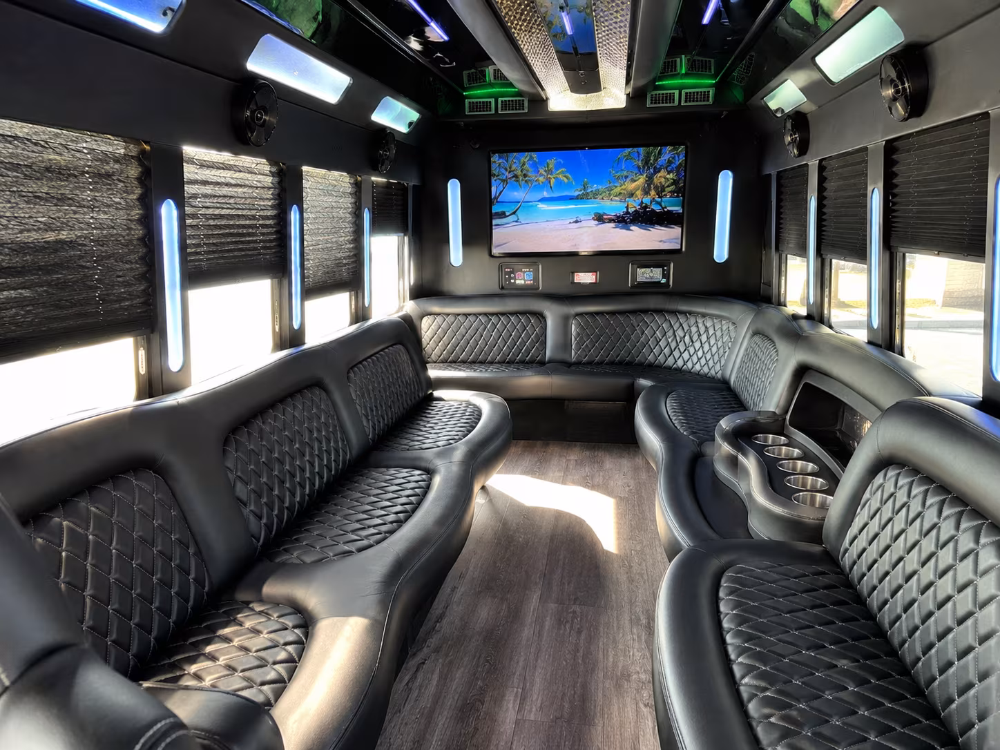 bus rentals for senior ministry and mobility assisted congregation members in whittier