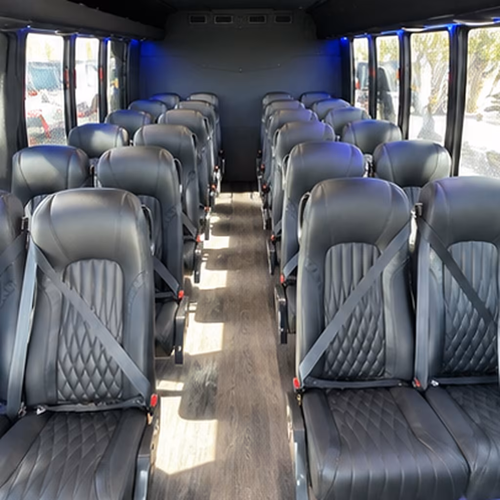 ontario international airport bus rentals for whittier groups