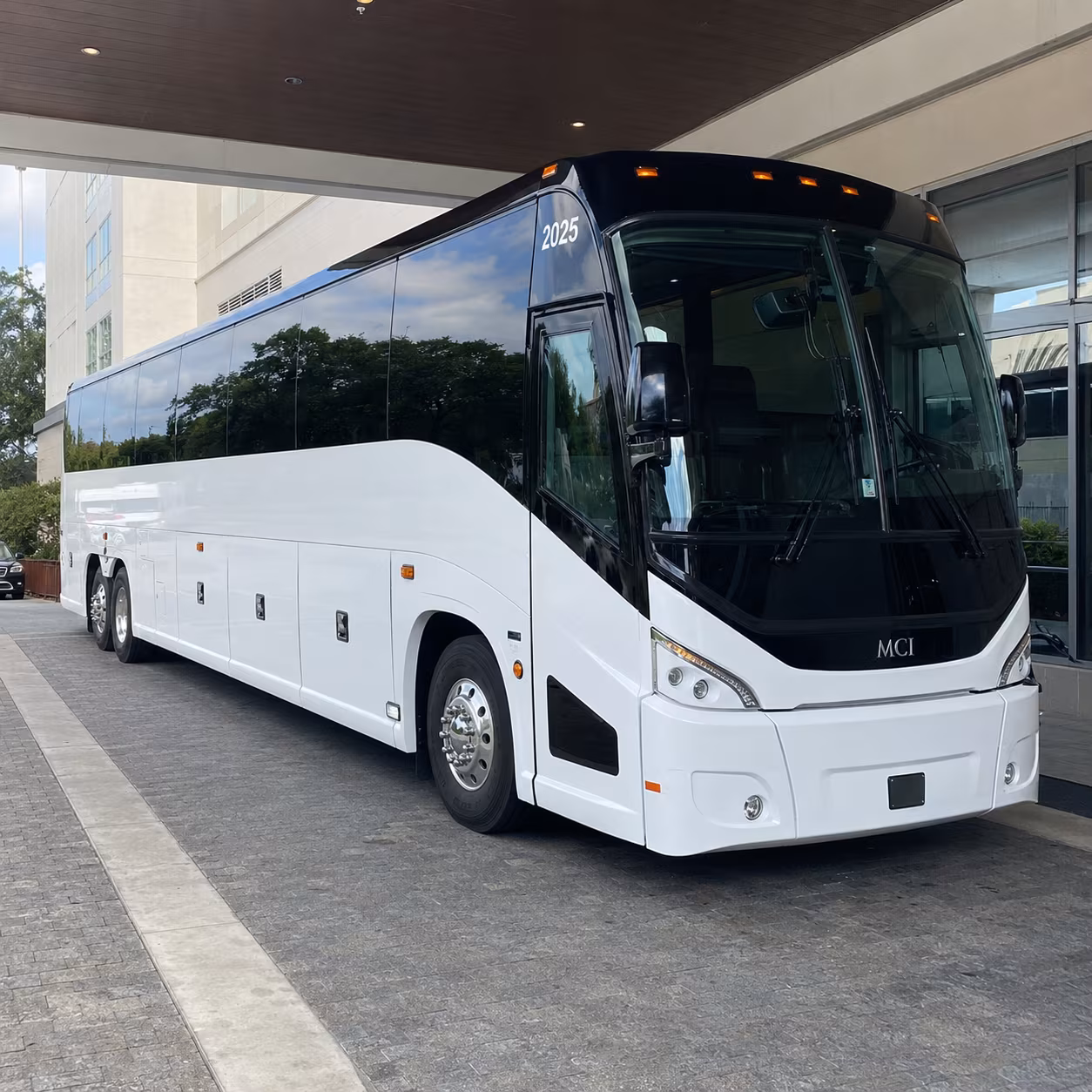 whittier 54 passenger charter bus