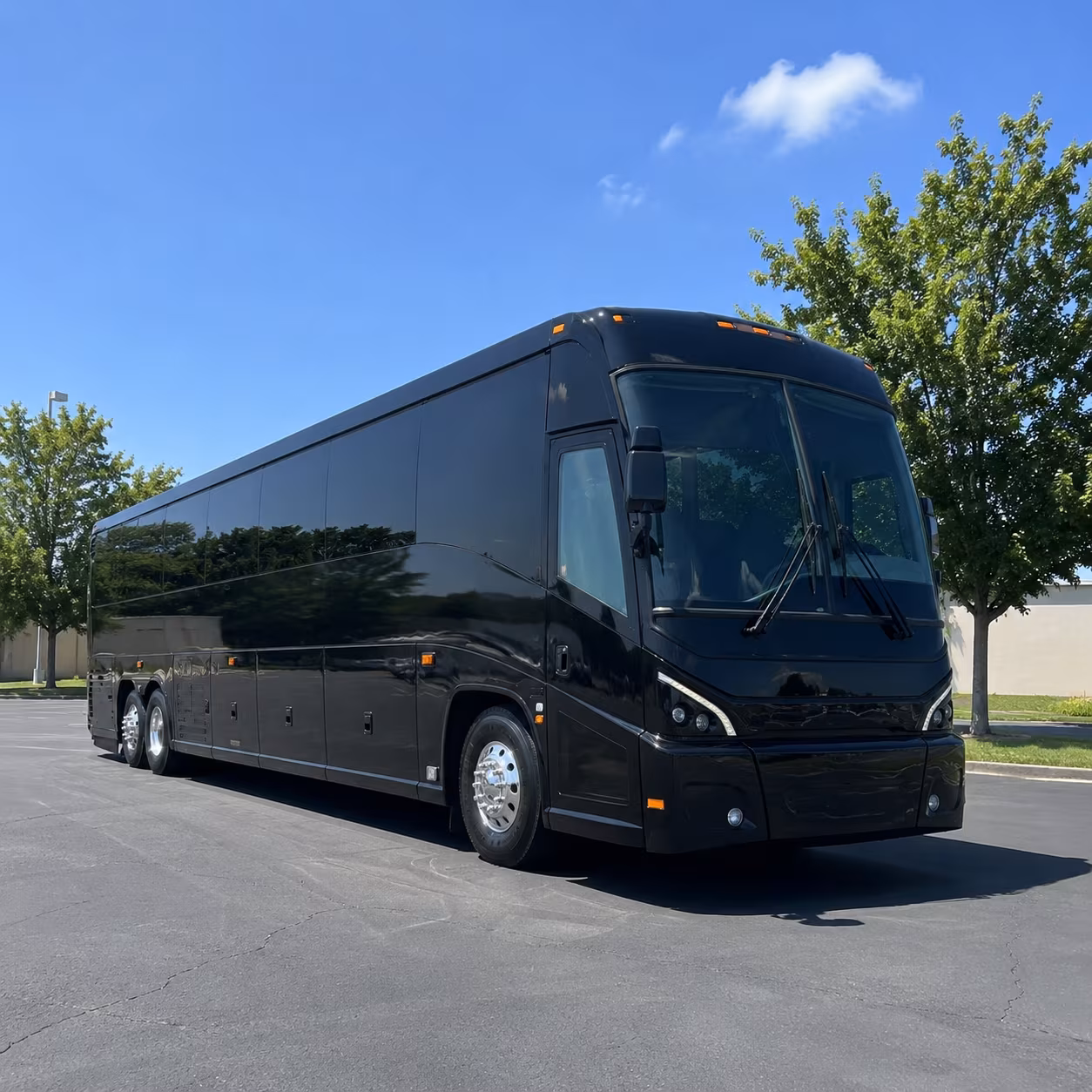 whittier 56 passenger charter bus