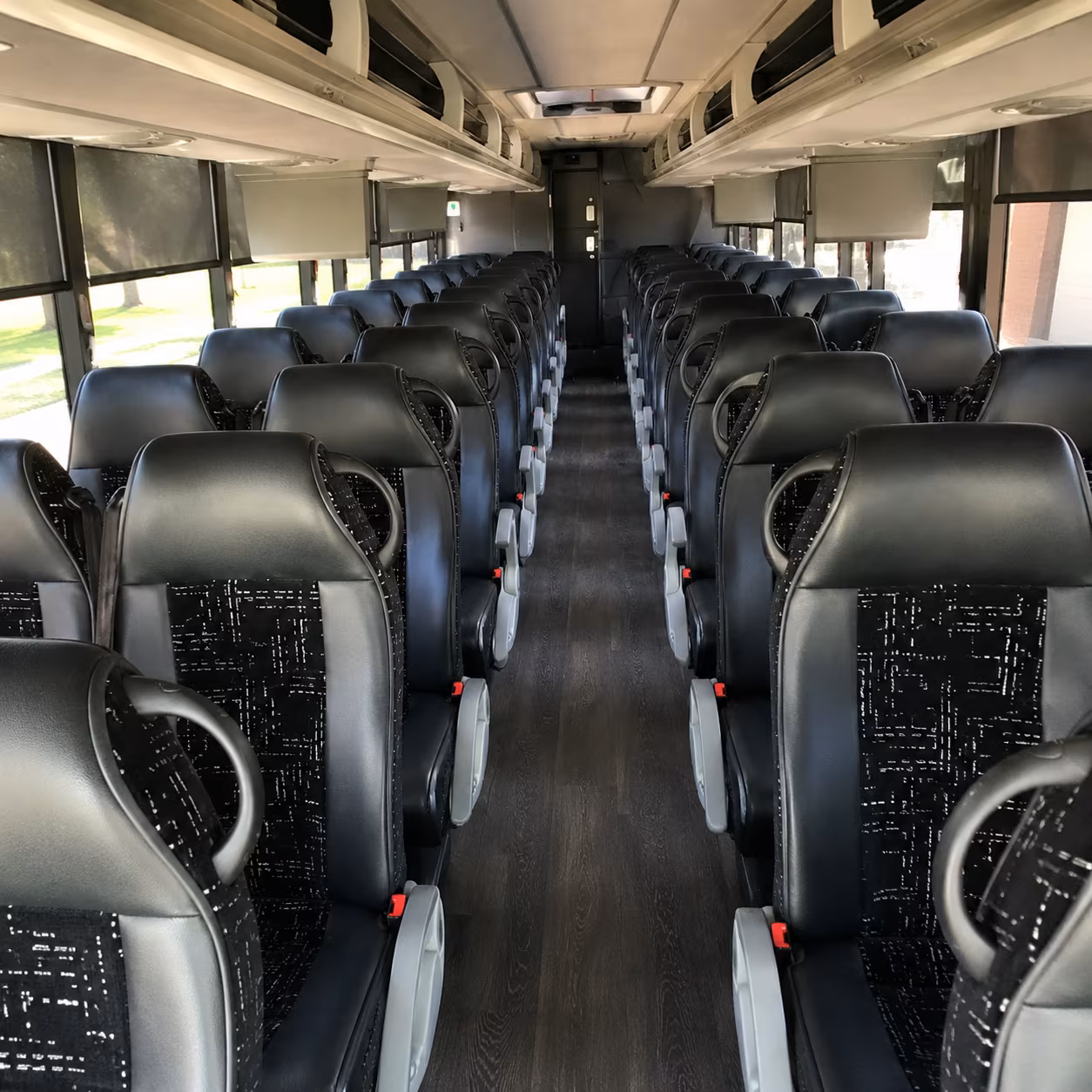 whittier charter bus inside