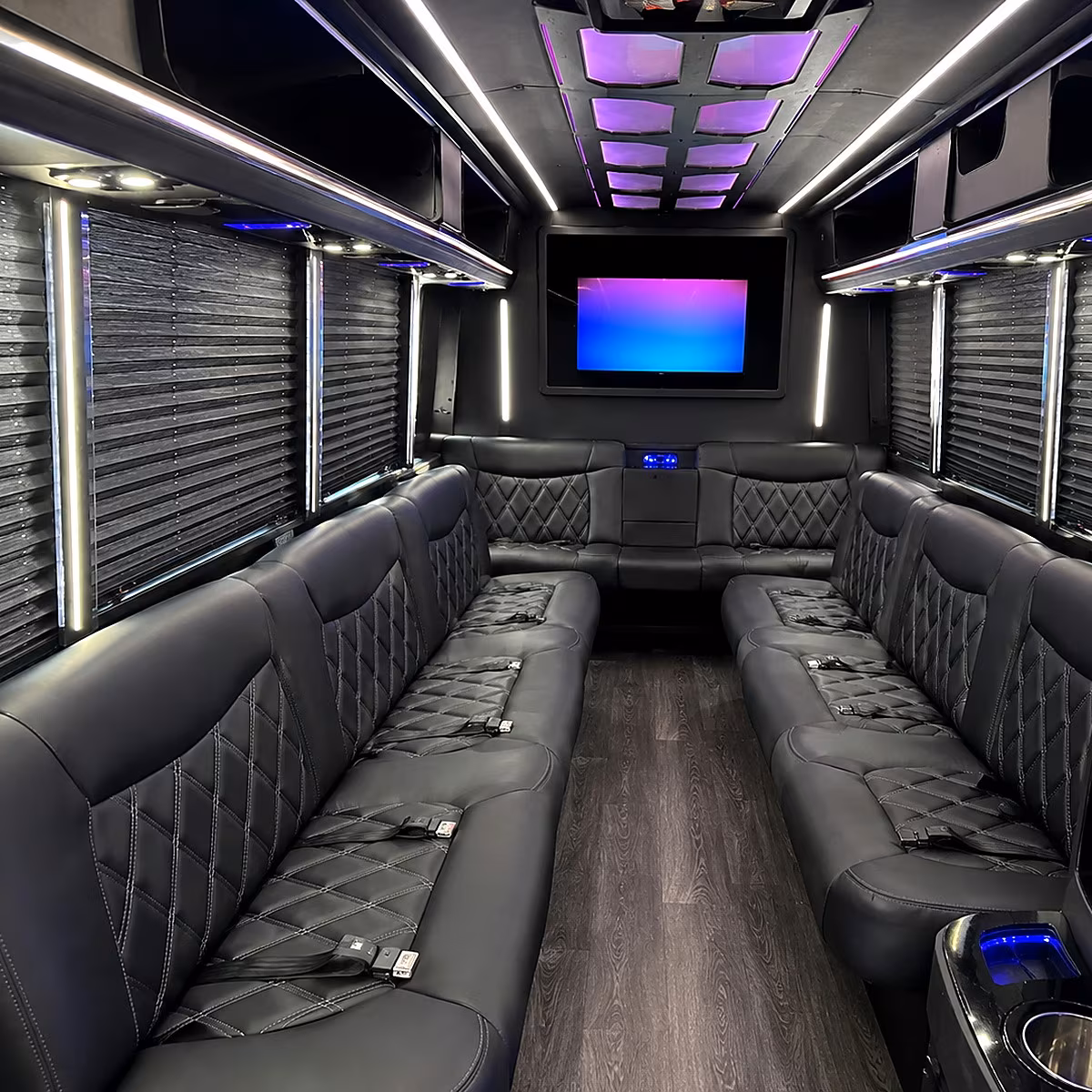 whittier night out party bus rental