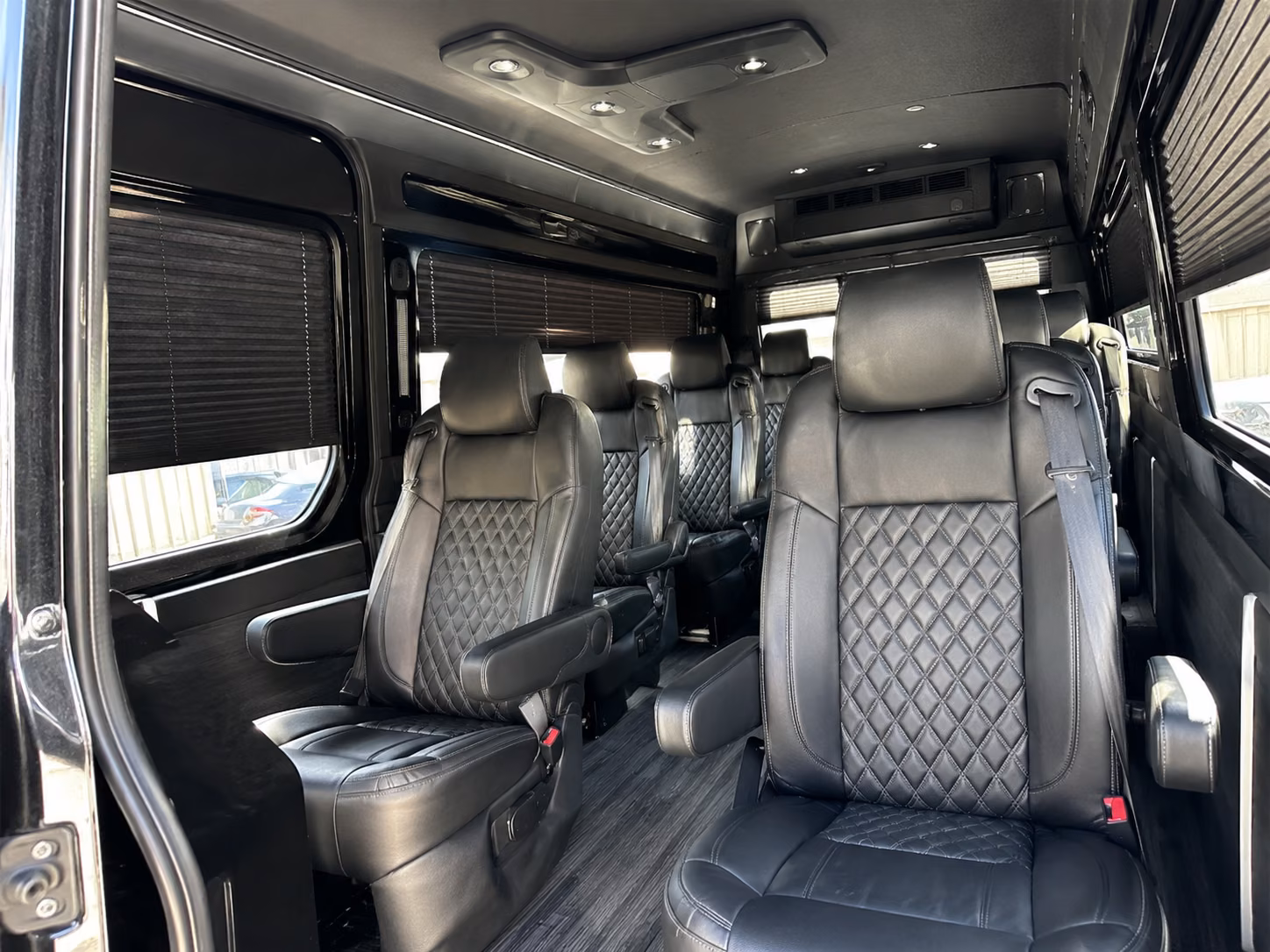 whittier sprinter van with driver interior