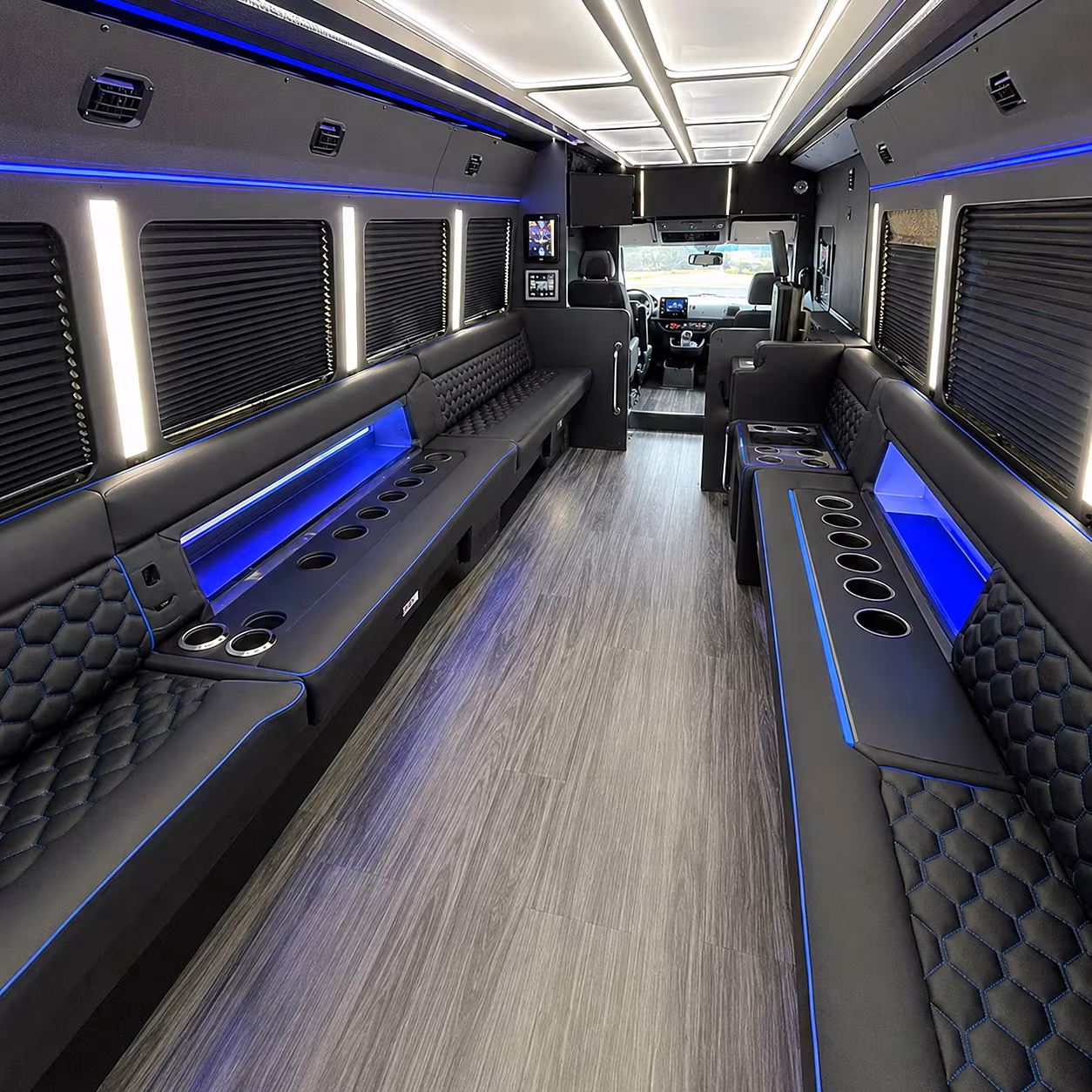 whittier wedding party bus rental